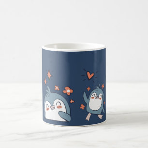 Mug Musique de défilé de pingouin