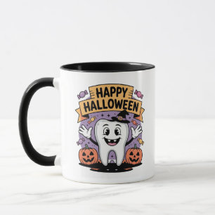 Mug Musique de dentiste d'Halloween
