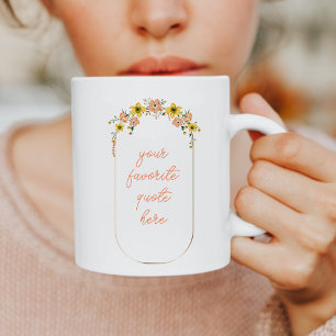 Mug Musique de devis personnalisée Cadeaux personnal