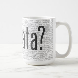Mug Musique de données