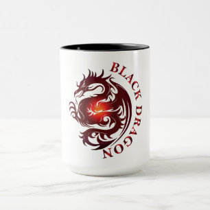 Mug Musique de dragon noir