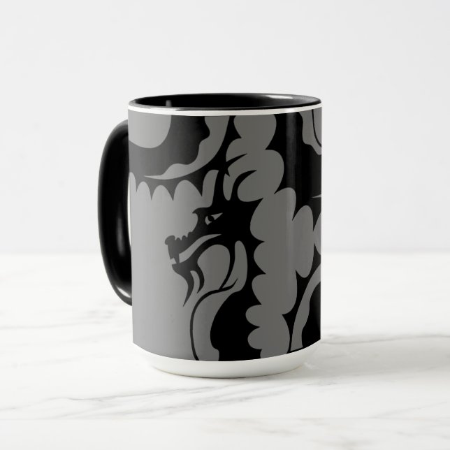 Mug Musique de dragon pulmonaire (Devant gauche)