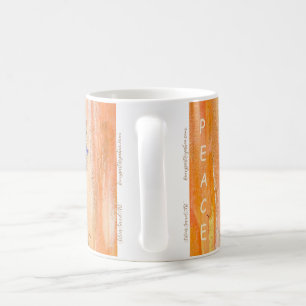 Mug Musique de fleurs de paix