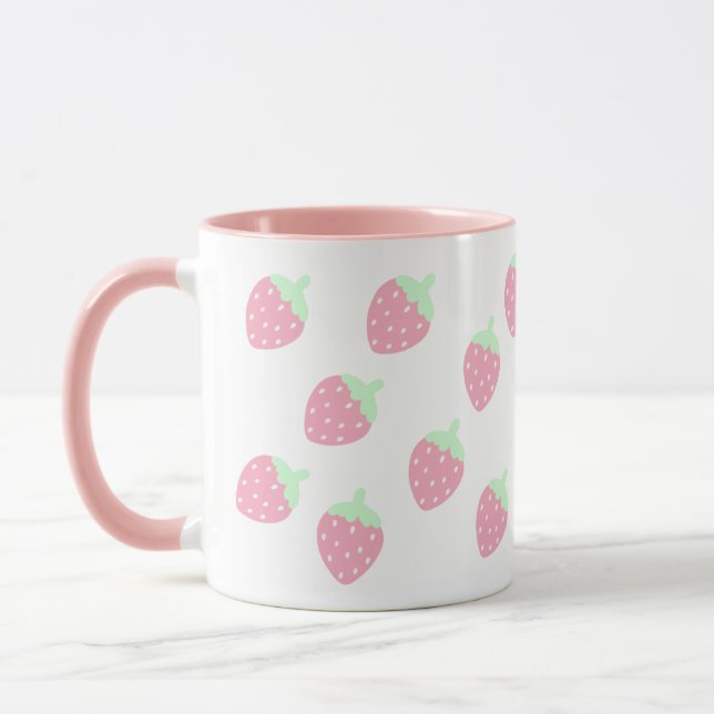 Mug Musique de fraise Kawaii (Gauche)