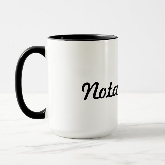 Mug Musique de jus de café (Gauche)