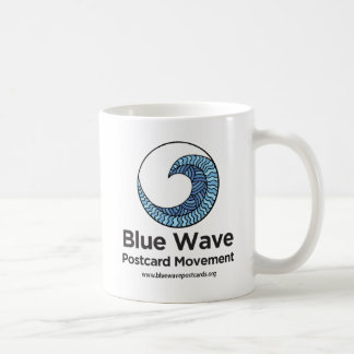 Mug Musique de la carte postale Blue Wave