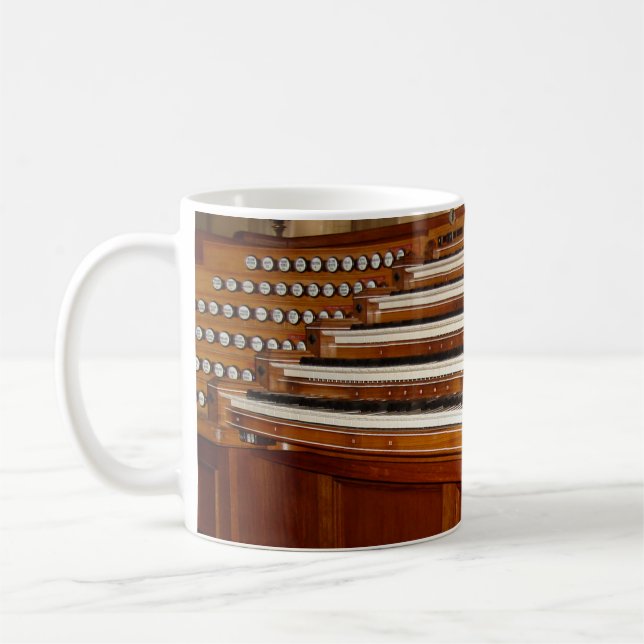 Mug Musique de la console d'orgue (Gauche)