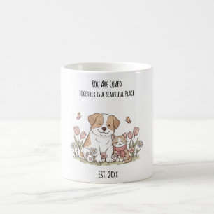 Mug Musique de la famille de chiens et de chats person