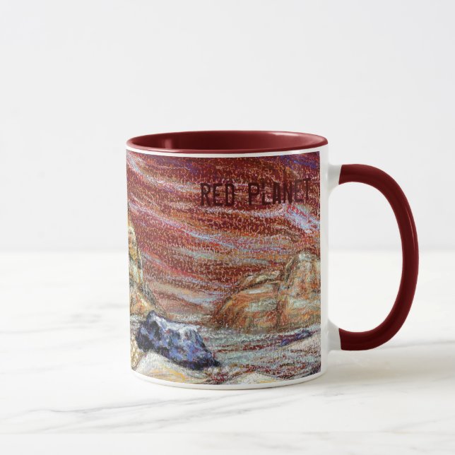 Mug Musique de la planète rouge (Droite)