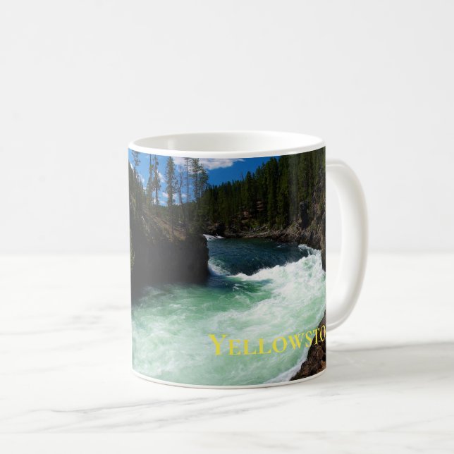Mug Musique de la rivière Yellowstone (Devant droit)