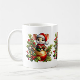 Mug Musique de la souris de Noël