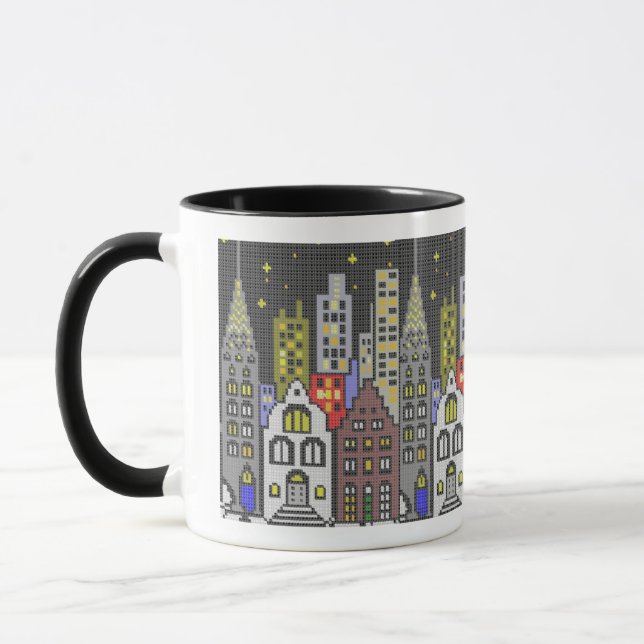 Mug Musique de la ville de nuit (Gauche)