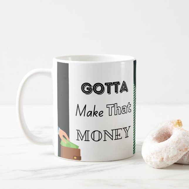 Mug Musique de l'argent (Avec donut)