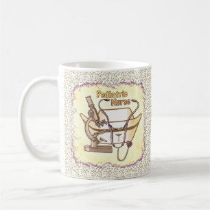 Mug Musique de l'infirmière pédiatrique