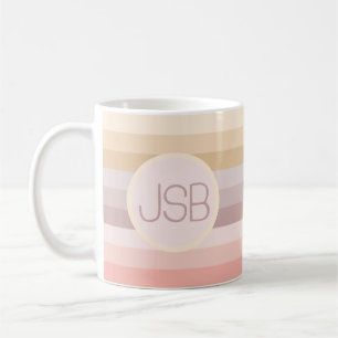 Mug Musique de monogramme rétro