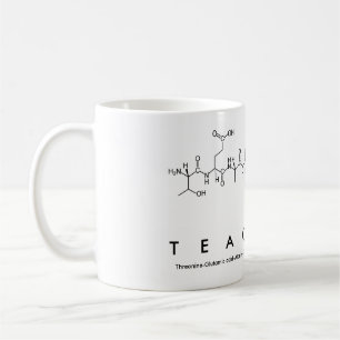Mug Musique de mot de peptide de l'enseignant