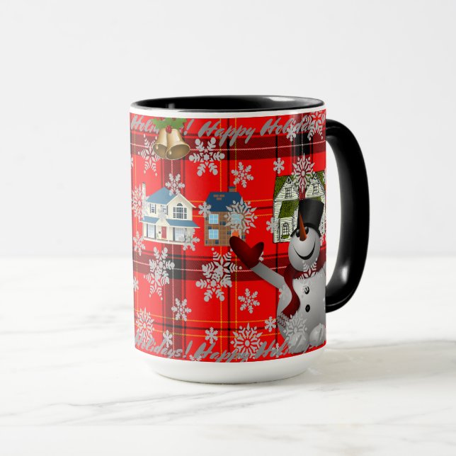 Mug Musique de Noël (Devant droit)