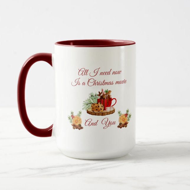 Mug Musique de Noël (Gauche)