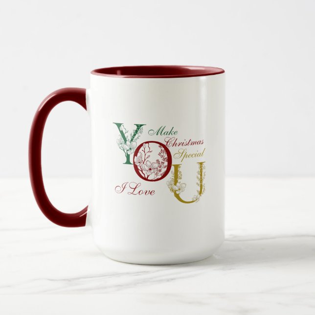 Mug Musique de Noël (Gauche)
