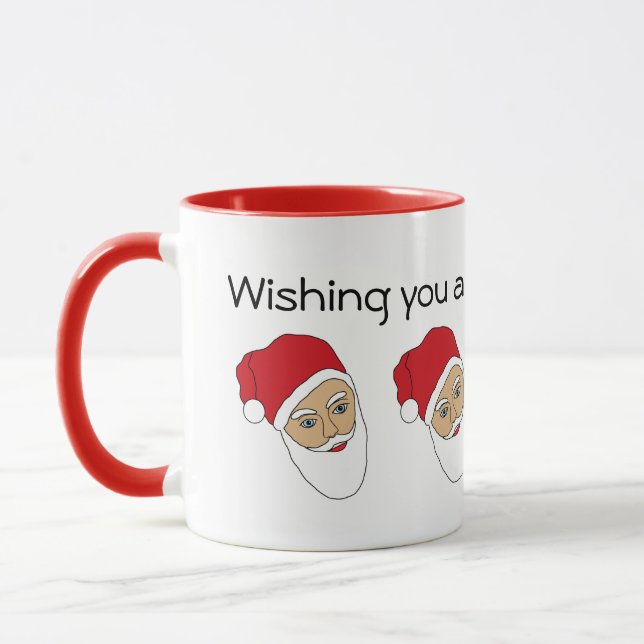 Mug Musique de Noël du Père Noël (Gauche)