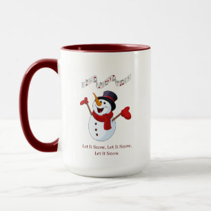 Mug Musique de Noël/hiver