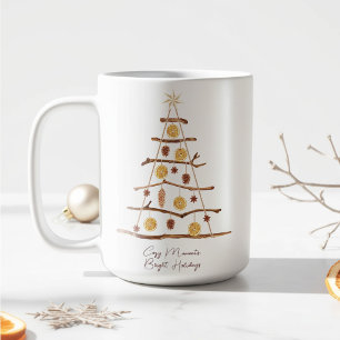 Mug Musique de Noël minimaliste