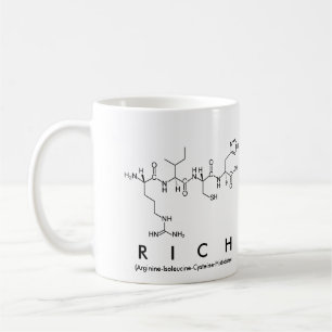 Mug Musique de nom de peptide riche