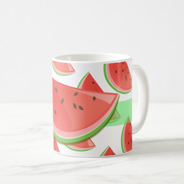 Mug Musique de pastèque (Devant droit)