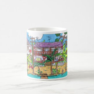 Mug Musique de plongée de cocotier