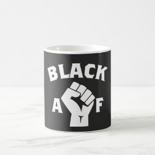 Mug Musique de poing noire AF