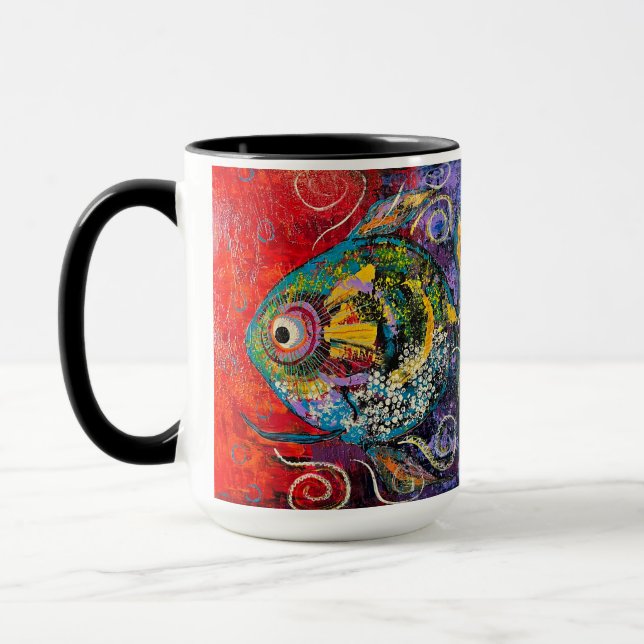 Mug Musique de poisson (Gauche)