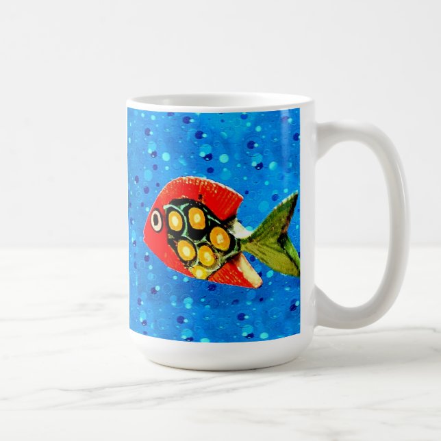 Mug Musique de poisson tropicale (Droite)