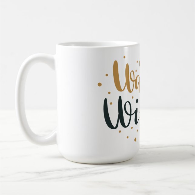 Mug Musique de souhaits chauds (Gauche)