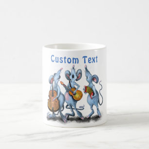 Mug Musique de souris Musique Musique - Texte personna