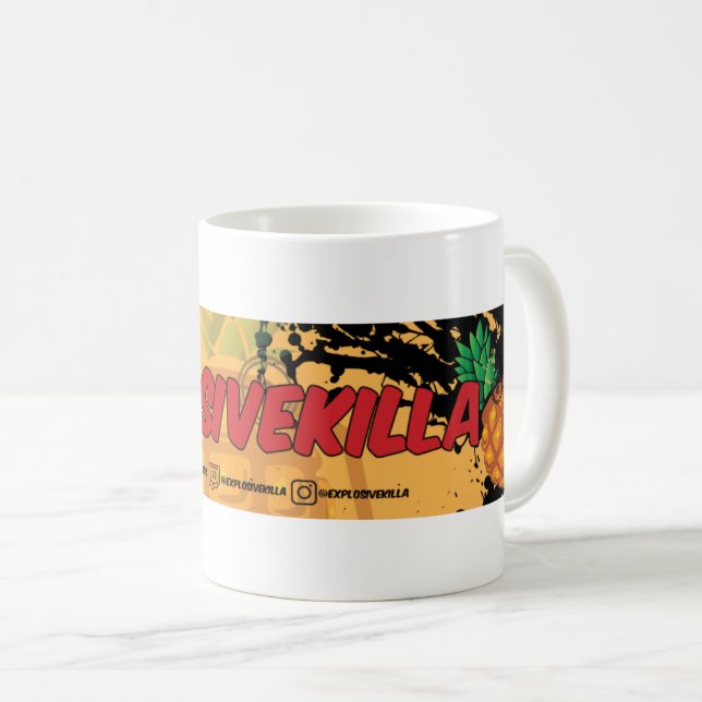 Mug Musique de Streamer (Devant droit)