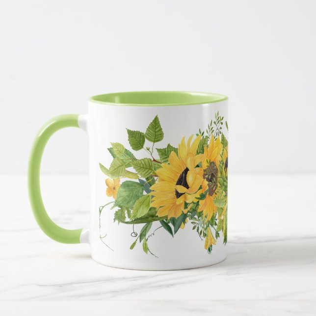 Mug Musique de tournesol (Gauche)