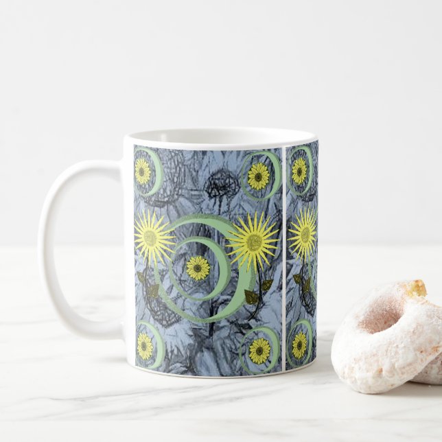 Mug Musique de tournesol (Avec donut)