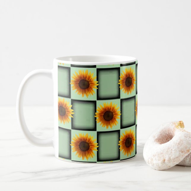 Mug Musique de tournesol (Avec donut)