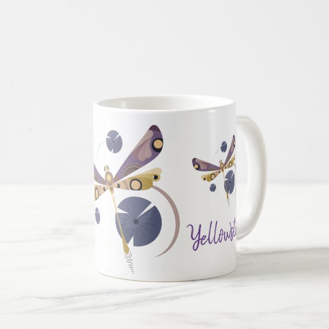 Mug Musique de Yellowstone (Devant droit)
