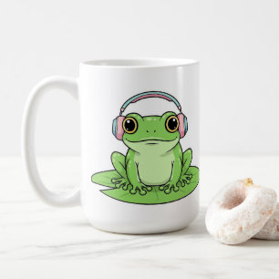 Mug Musique d'écoute Grenouille Verte – Ambiance Paste