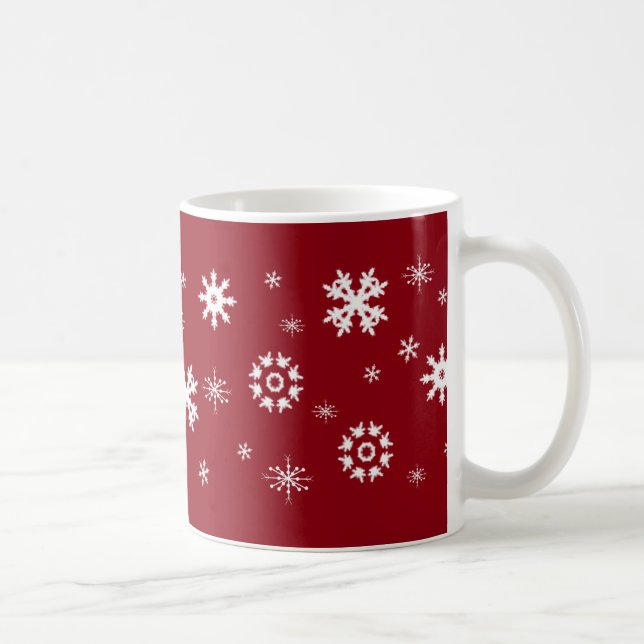 Mug Musique des flocons de neige (Droite)