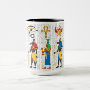 Mug Musique des symboles égyptiens