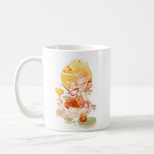 Mug Musique d'harmonie de la Lune d'or (Gauche)