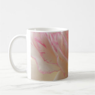 Mug Musique d'oeillet rose et blanc