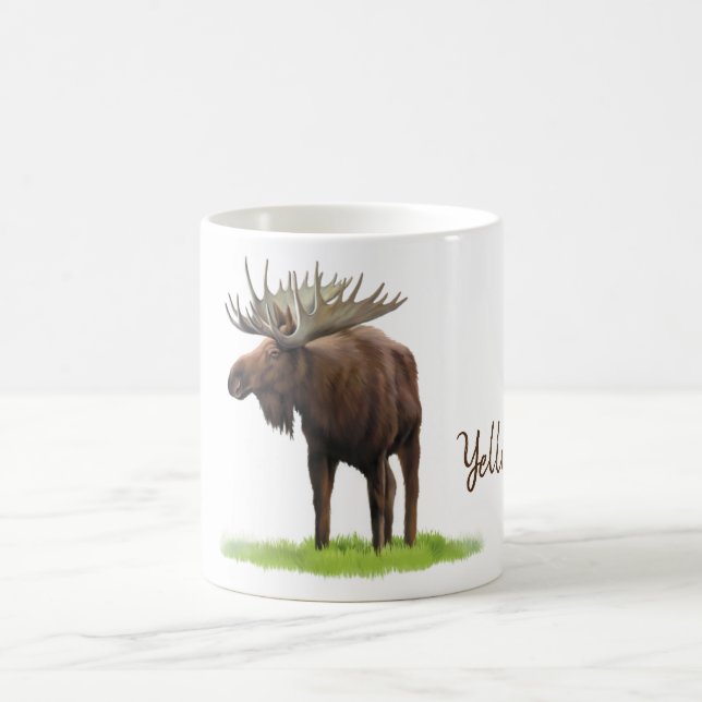 Mug Musique d'orignal de Yellowstone (Centre)