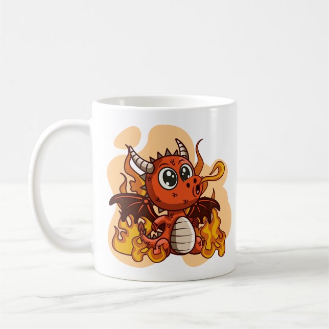 Mug Musique Dragon Fire (Gauche)