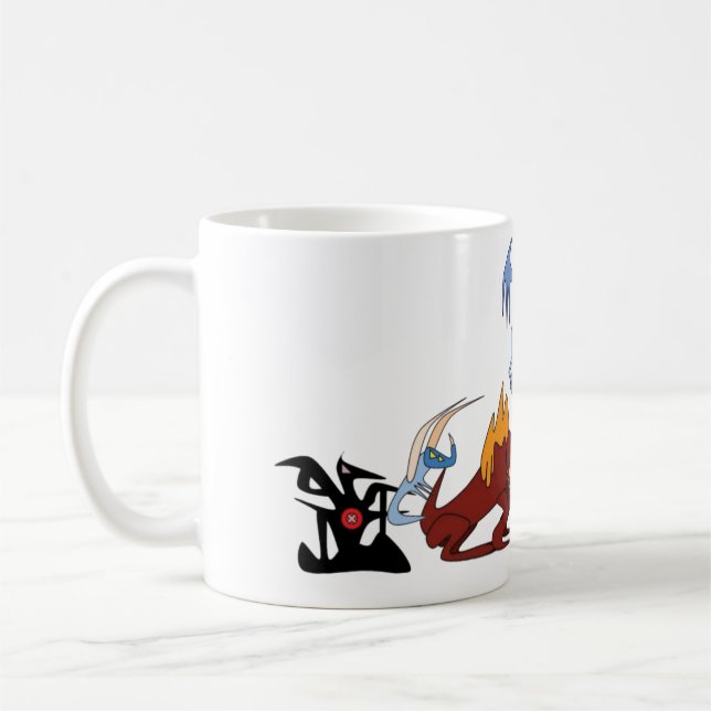 Mug Musique dragons élémentaires (Gauche)
