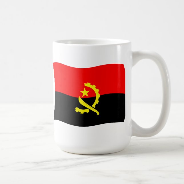 Mug Musique du drapeau angolais (Droite)