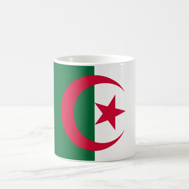 Mug Musique du drapeau d'Algérie (Centre)