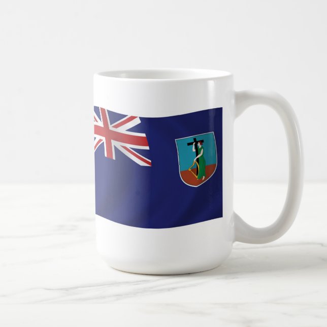 Mug Musique du drapeau de Montserrat (Droite)